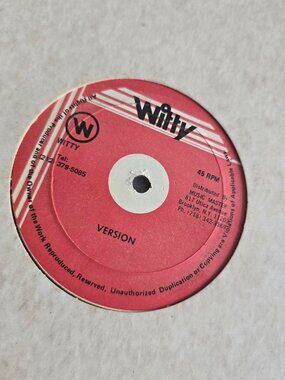 Version - Crazy Girl / Half Pint Vinyl Record